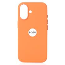 Силіконовий чохол Lux Colors з підтримкою MagSafe для iPhone 17 (AI) Orange