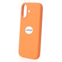 Силіконовий чохол Lux Colors з підтримкою MagSafe для iPhone 17 (AI) Orange