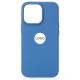 Силіконовий чохол Lux Colors з підтримкою MagSafe для iPhone 13 Pro Blue Jay
