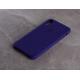 Силиконовый чехол SOFT Silicone Case для iPhone X/XS (HQ) (с логотипом) 02 ultra violet