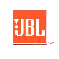 Наліпка JBL 15x11мм (папір)