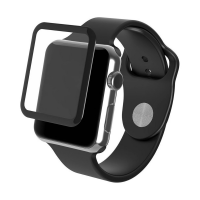 Захисне скло для Apple Watch 2/3 series 3D FullGlue 38 mm чорний