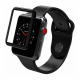 Захисне скло для Apple Watch 2/3 series Softedge FullGlue 42 mm чорний