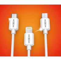 USB cable MOXOM micro USB (CC-50) 30cm белый