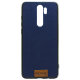 Тканевый чехол REMAX TISSUE для Xiaomi Redmi 8A темно-синий