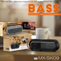 Колонка Bluetooth MOXOM MX-SK09 (USB/AUX/TF Card) черный