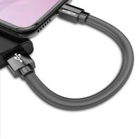 USB кабель MOXOM micro USB (MX-CB11) 20cm чорний