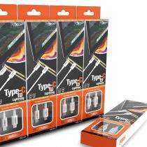 USB кабель MOXOM Type-C to Type-C (CC-71A) білий