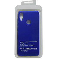 Силиконовый чехол SOFT Silicone Case для Realme 5 Pro (с логотипом) синий
