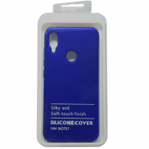 Силиконовый чехол SOFT Silicone Case для Realme 5 Pro (с логотипом) синий