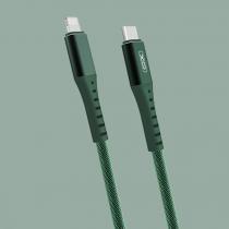 USB cable XO Type-C to Lightning (NB122) PD зеленый