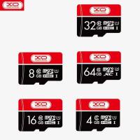 Карта пам'яті XO micro SD 4GB (6cl) червоний/чорний