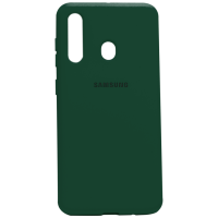 Силиконовый чехол SOFT Silicone Case для Huawei P Smart Pro HQ (с логотипом) темно-зеленый