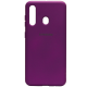 Силіконовий чохол SOFT Silicone Case для телефону Huawei P Smart Pro HQ (з логотипом) фіолетовий