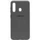Силіконовий чохол SOFT Silicone Case для телефону Huawei P Smart Pro HQ (з логотипом) сірий