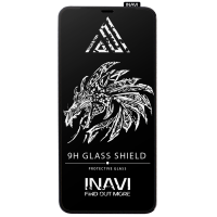 Защитное стекло (NP) INAVI PREMIUM для Huawei Y5p/Honor 9s черный