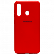 Силиконовый чехол SOFT Silicone Case для Huawei P40 Pro HQ (с логотипом) красный