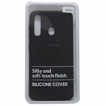 Силиконовый чехол SOFT Silicone Case для Huawei P40 Pro HQ (с логотипом) черный