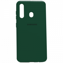 Силиконовый чехол SOFT Silicone Case для Huawei P40 Pro HQ (с логотипом) темно-зеленый