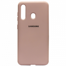 Силиконовый чехол SOFT Silicone Case для Huawei P40 Pro HQ (с логотипом) персик