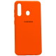 Силіконовий чохол SOFT Silicone Case для телефону Huawei P Smart Pro HQ (з логотипом) помаранчевий
