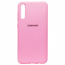 Силиконовый чехол SOFT Silicone Case для Huawei Y5P HQ (с логотипом) розовый