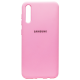 Силиконовый чехол SOFT Silicone Case для Huawei Y5P HQ (с логотипом) розовый