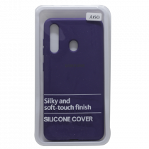 Силиконовый чехол SOFT Silicone Case для Huawei Y6P HQ (с логотипом) фиолетовый