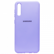 Силиконовый чехол SOFT Silicone Case для Huawei Y6P HQ (с логотипом) фиалковый