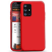 Силіконовий чохол SOFT Silicone Case для телефону Xiaomi Mi Note 10 (без лого) червоний