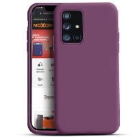 Силіконовий чохол SOFT Silicone Case для телефону Xiaomi Mi Note 10 (без лого) фіолетовий