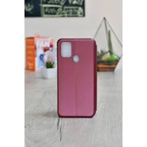 чехол-книга 360 для Xiaomi Mi 10T Lite STANDARD бордовый