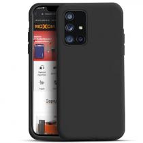 Силіконовий чохол SOFT Silicone Case для телефону Samsung M52 (без лого) (NP) чорний