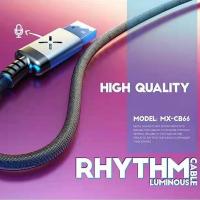 USB cable MOXOM Lightning (MX-CB66) черный