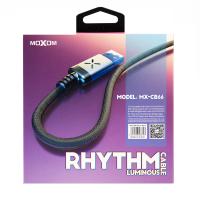 USB кабель MOXOM Lightning (MX-CB66) чорний