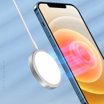 Бездротовий зарядний пристрій XO (CX004) Magnetic 15W білий