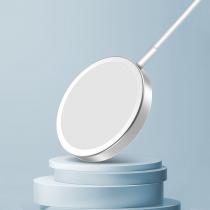 Бездротовий зарядний пристрій XO (CX004) Magnetic 15W білий