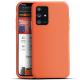 Силікон SOFT Silicone Case Xiaomi Redmi Note 10 (без лого) помаранчевий