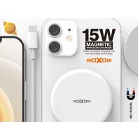 Бездротовий зарядний пристрій MOXOM MX-HC58 Magnetic 2A 1m білий
