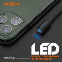 USB cable MOXOM Lightning (MX-CB24) Magnetic черный