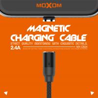 USB cable MOXOM Lightning (MX-CB24) Magnetic черный