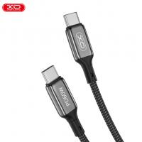 USB кабель XO Type-C to Lightning (NB-Q180A) 20W/ 1M чорний
