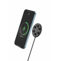 Бездротовий зарядний пристрій XO (CX006) Fast Charger 15W чорний/білий