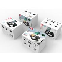 Бездротовий зарядний пристрій 3в1 XO (WX018) для Apple watch + Phone + TWS Headset чорний
