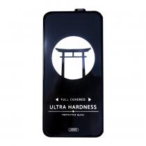 Защитное стекло Japan для iPhone 13 / iPhone 13 Pro / iPhone 14/ iPhone 16E / iPhone 17E черный