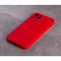 Силіконовий чохол SOFT Silicone Case для телефону iPhone 12 Pro Max (без лого) червоний