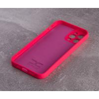 Силиконовый чехол SOFT Silicone Case для iPhone 12 Pro Max (без лого) малиновый