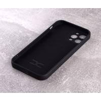 Силиконовый чехол SOFT Silicone Case для iPhone 12 Pro Max (без лого) черный