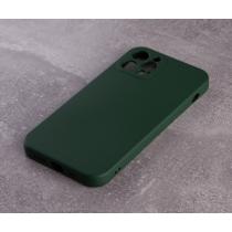 Силіконовий чохол SOFT Silicone Case для телефону iPhone 12 Pro Max (без лого) темно-зелений