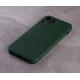 Силіконовий чохол SOFT Silicone Case для телефону iPhone 12 Pro Max (без лого) темно-зелений